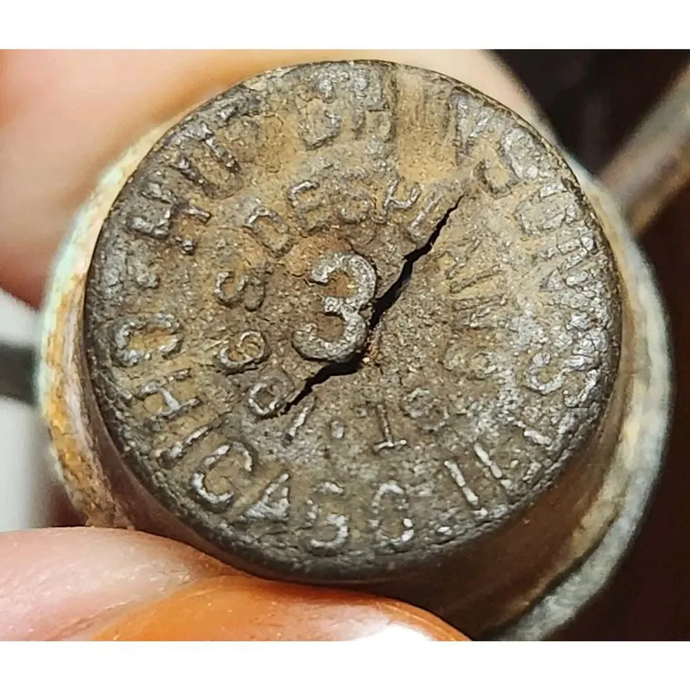 Antique Reed & Co Amber Beer Bottle w/Wire Bale Stopper 1880s, & Wooden Keg Tap